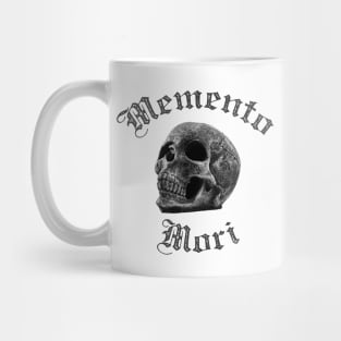 Memento Mori (dark text) Mug